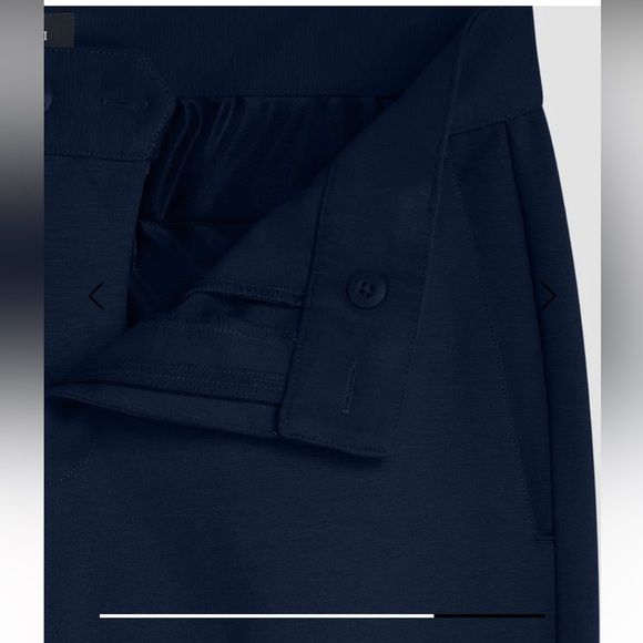 Bugatchi Performance Pants in Navy Size 36 Men’s - Picture 4 of 12